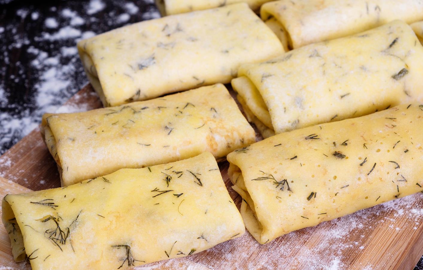 Блинчики с картофелем и зеленью (2,5 кг) 